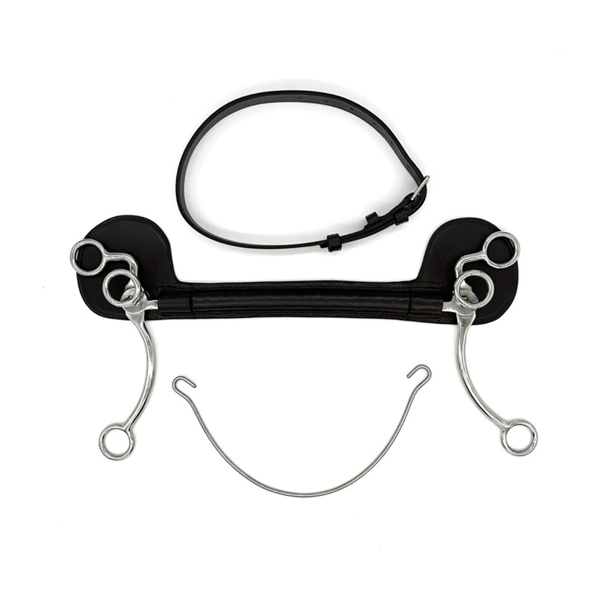 AJR Short Shank German Hackamore Bit