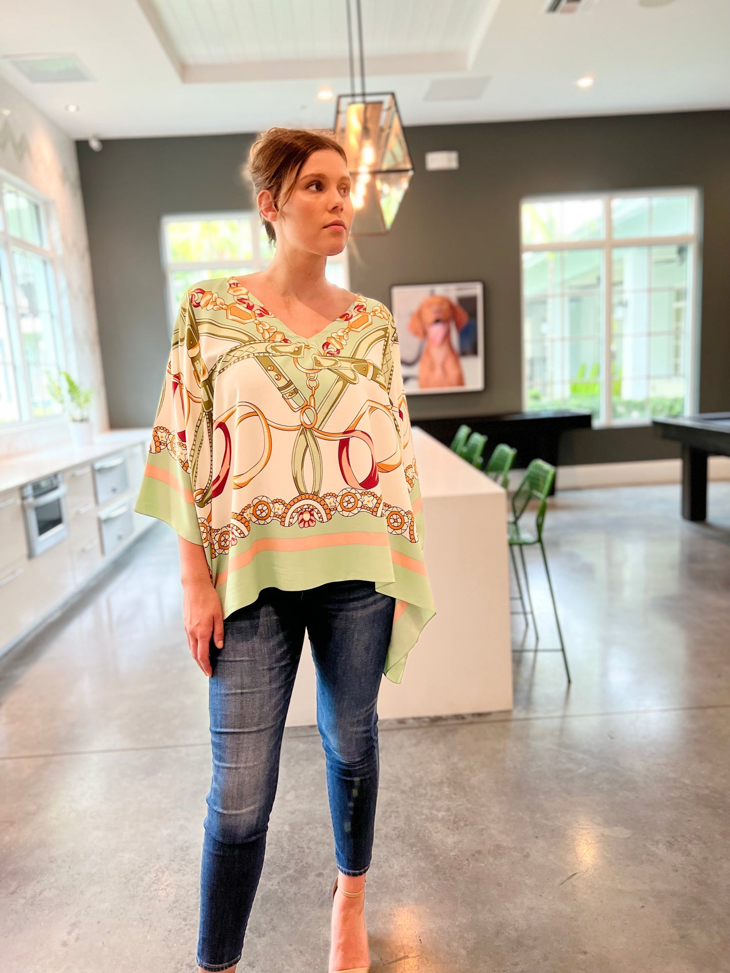 Stacy Bradley Design - Tunic - Sage Straps