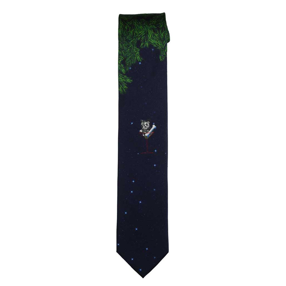 Essex Classics Men's "Martinis & Mutts" Necktie