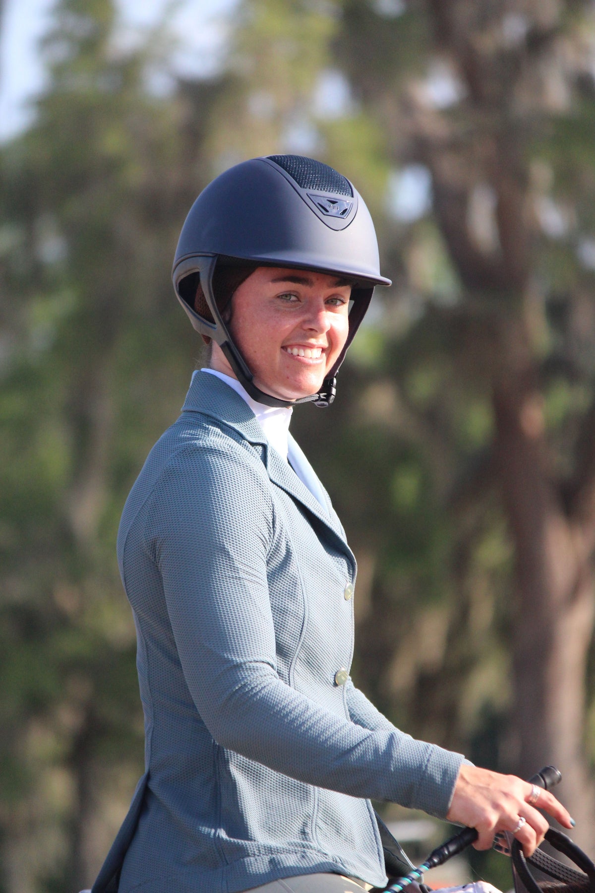 IRH XLT Matte finish Premium Show Helmet