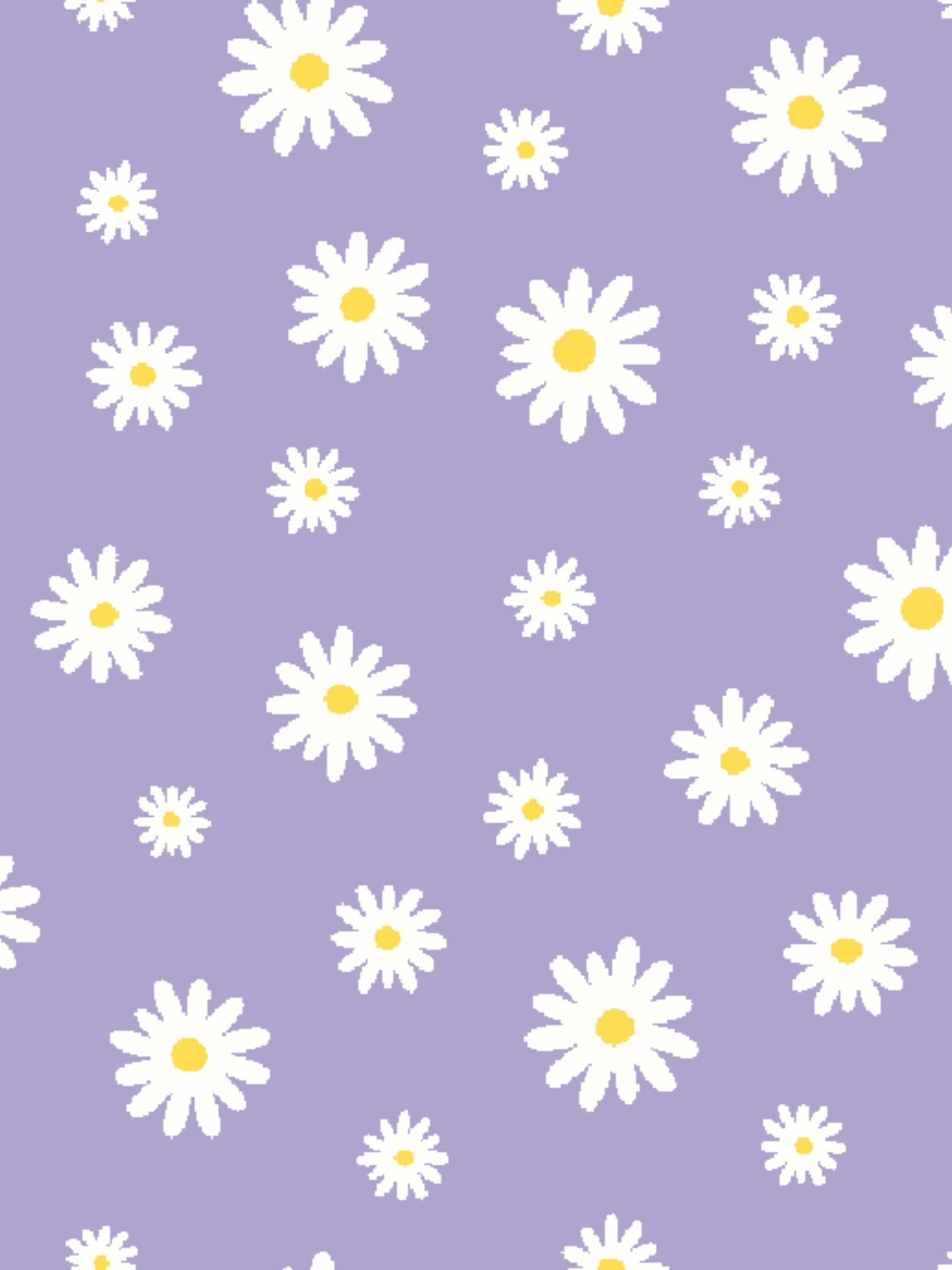 Ladies "Luna II" Lavender with Daisy Delight Short Sleeve Performance Show Shirt