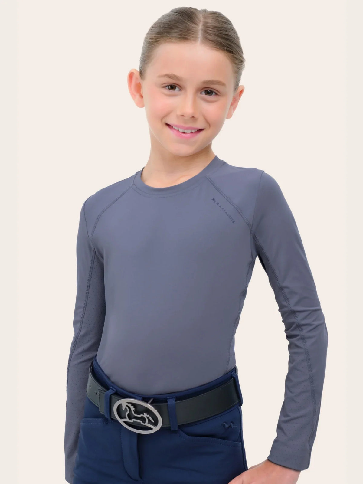Rj Classics Jordyn Jr. Crew Neck Long Sleeve Shirt