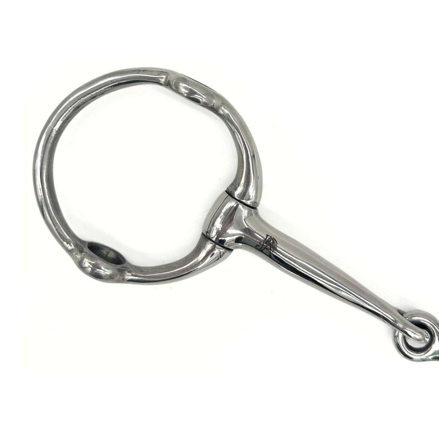 Jake Adams Single Joint Stainless Steel Fixed Gag Bit
