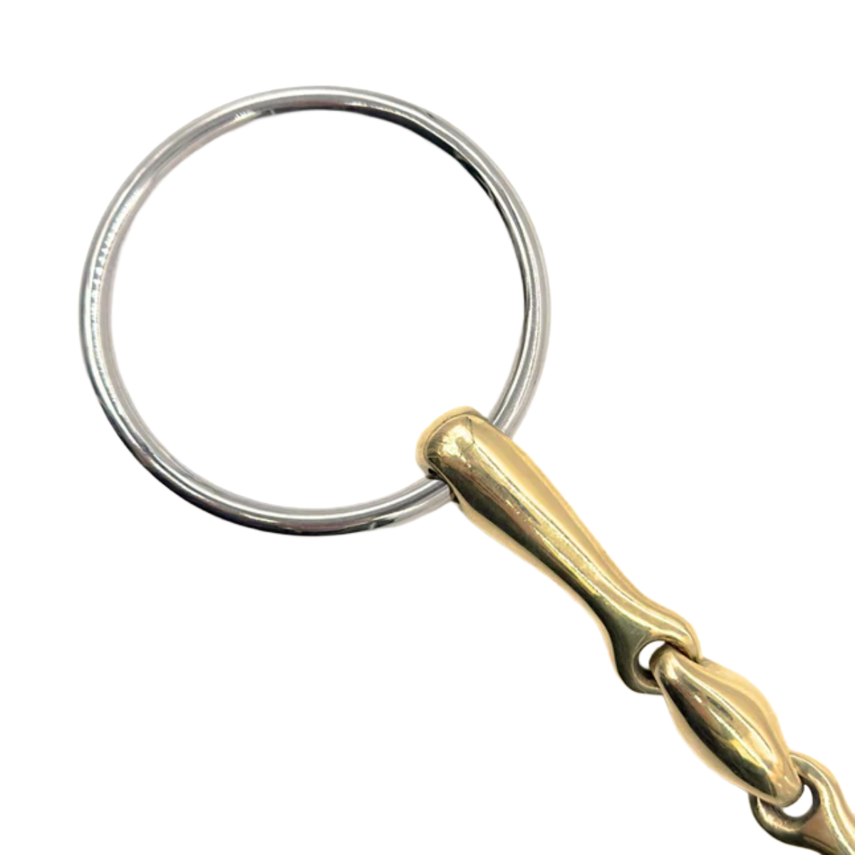 AJR Double Jointed Golden Ease Loose Ring Bit