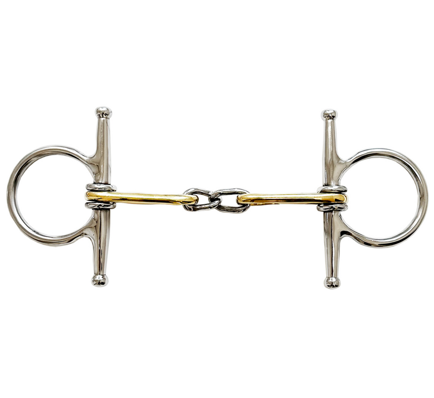 EHI Pro Series Derby Full Cheek Tear Drop Snaffle Bit