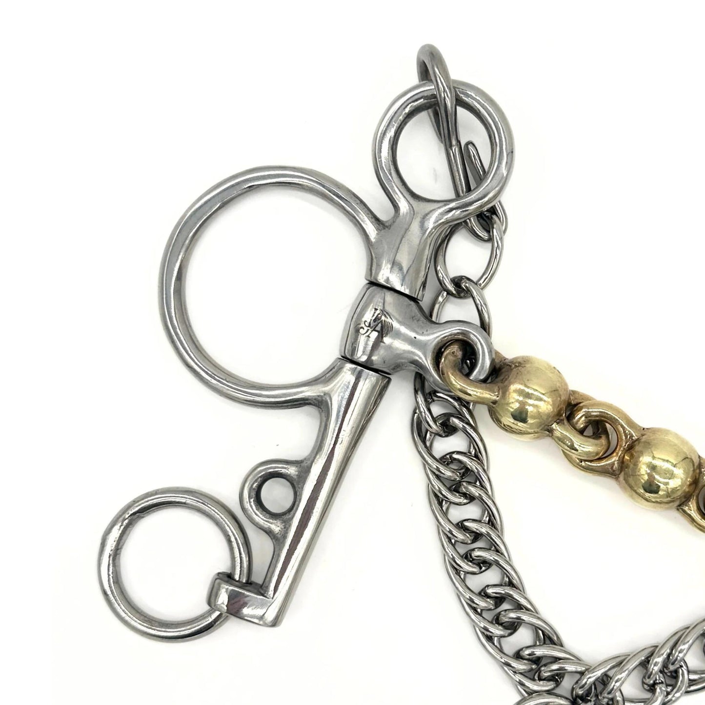 Jake Adams Brass Mouth Waterford Pelham Bit