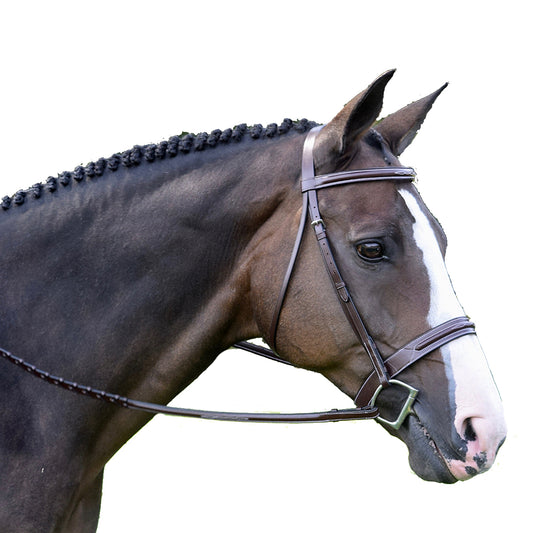 Red Barn by KL Select Sonoma Hunter Bridle