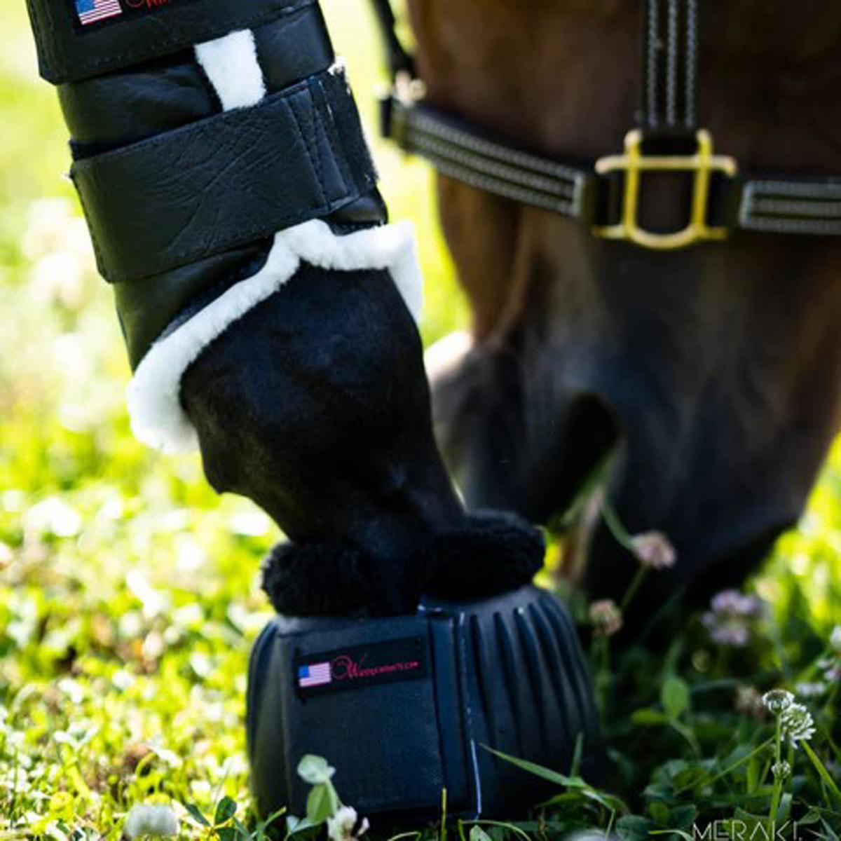 Walsh Velcro Bell Boot with Fleece