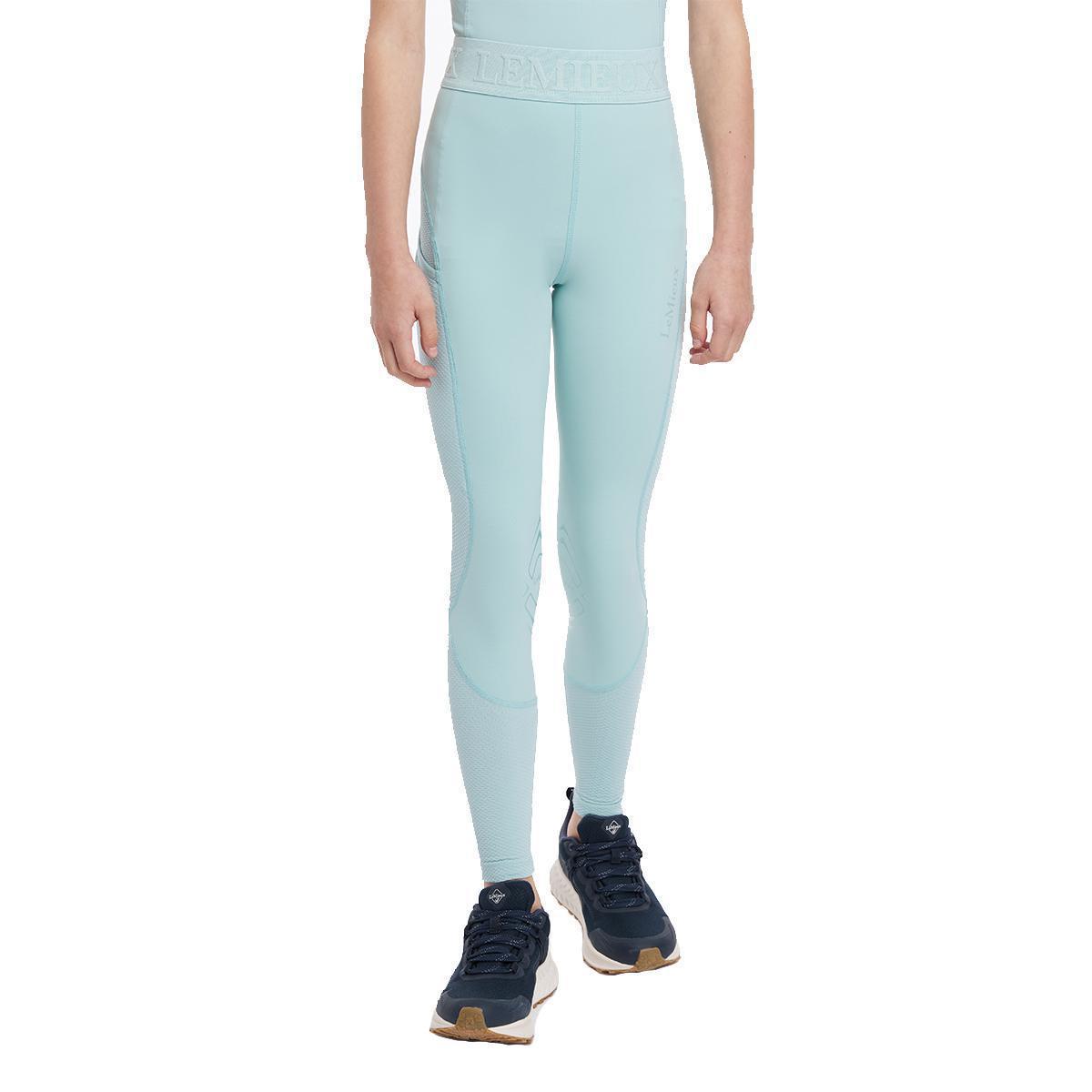 LeMieux Young Riders Lizzie Mesh Knee Patch Leggings