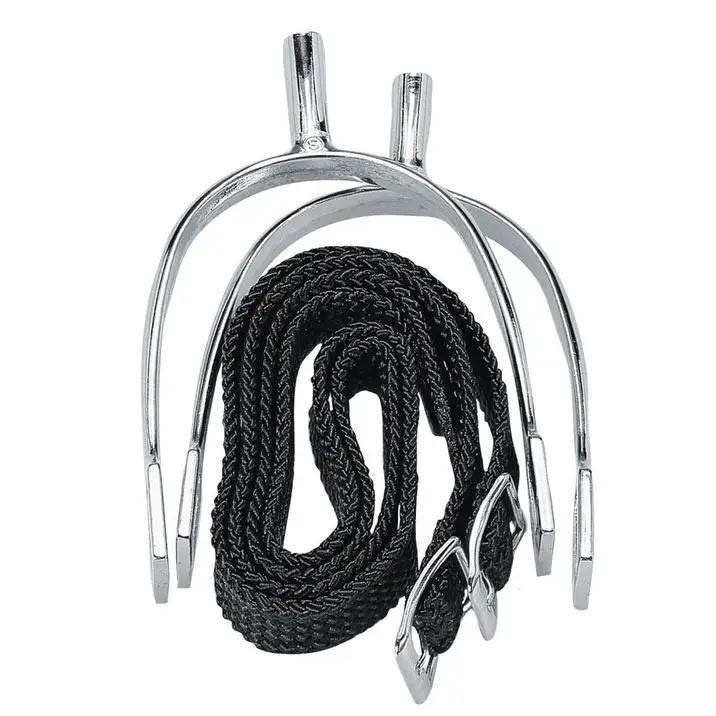 Korsteel POW Never Rust Spurs With Straps