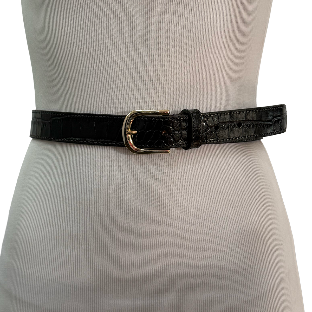 Tailored Sportsman What a Croc Skinny Belt | Farm House Tack display picture 1