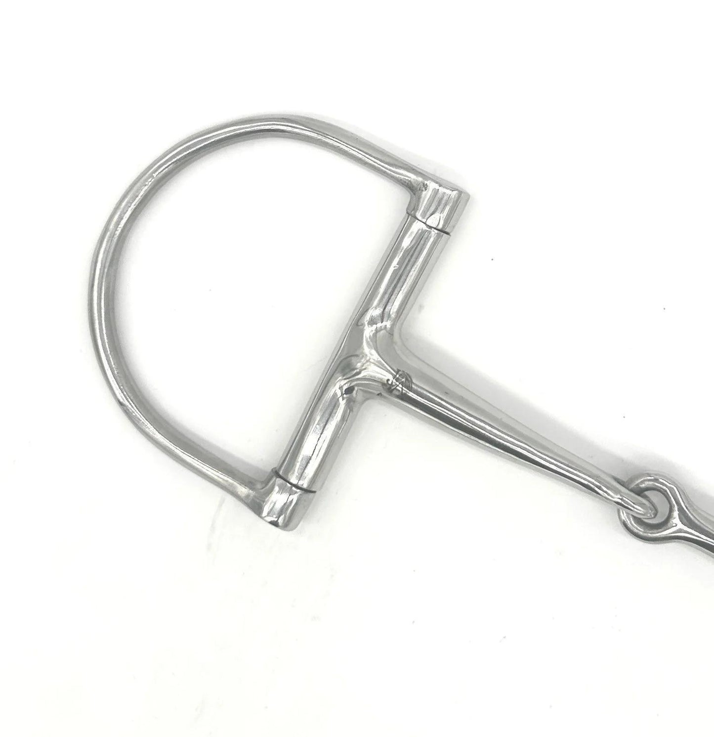 Jake Adams Single Joint Stainless Steel Dee Bit