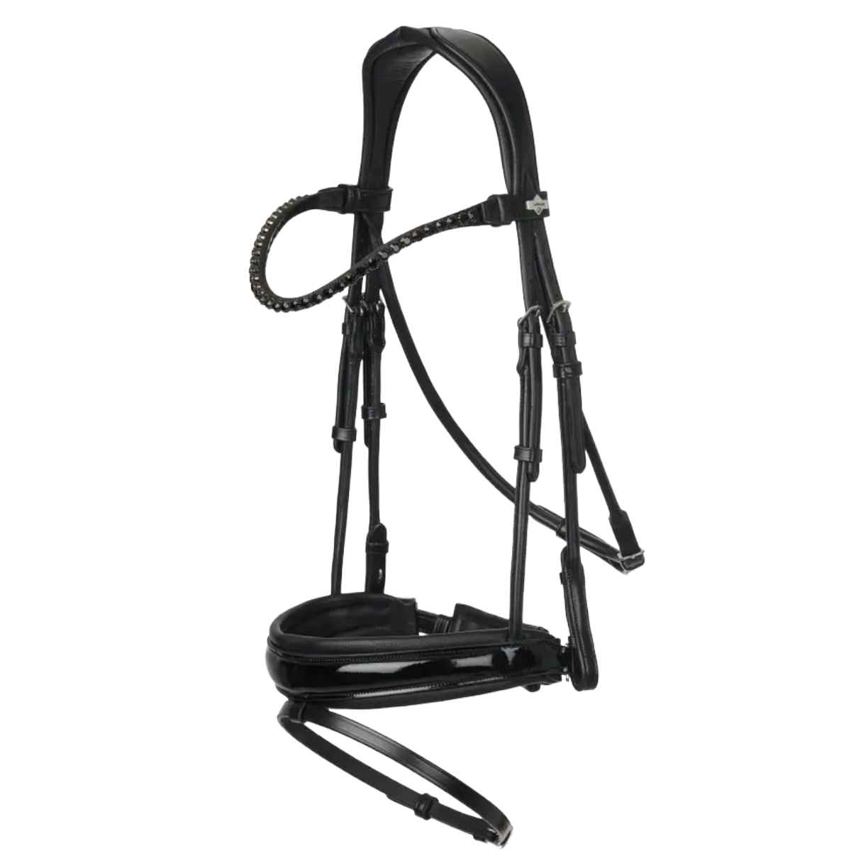 LeMieux Kudos Patent Rolled Dressage Bridle
