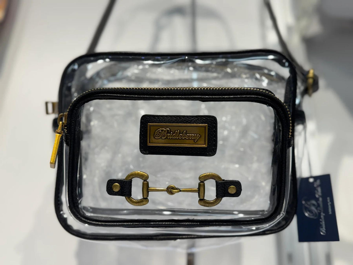 Bridleberry Crystal Clear Crossbody Bag