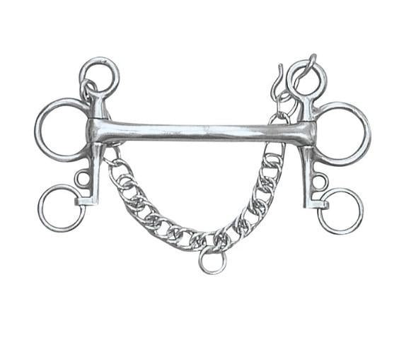 Centaur Stainless Steel Tom Thumb Mullen Mouth Pelham Bit