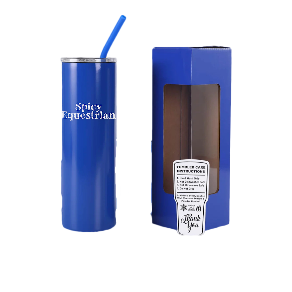 Equine & Design Skinny Tumblers - 20oz