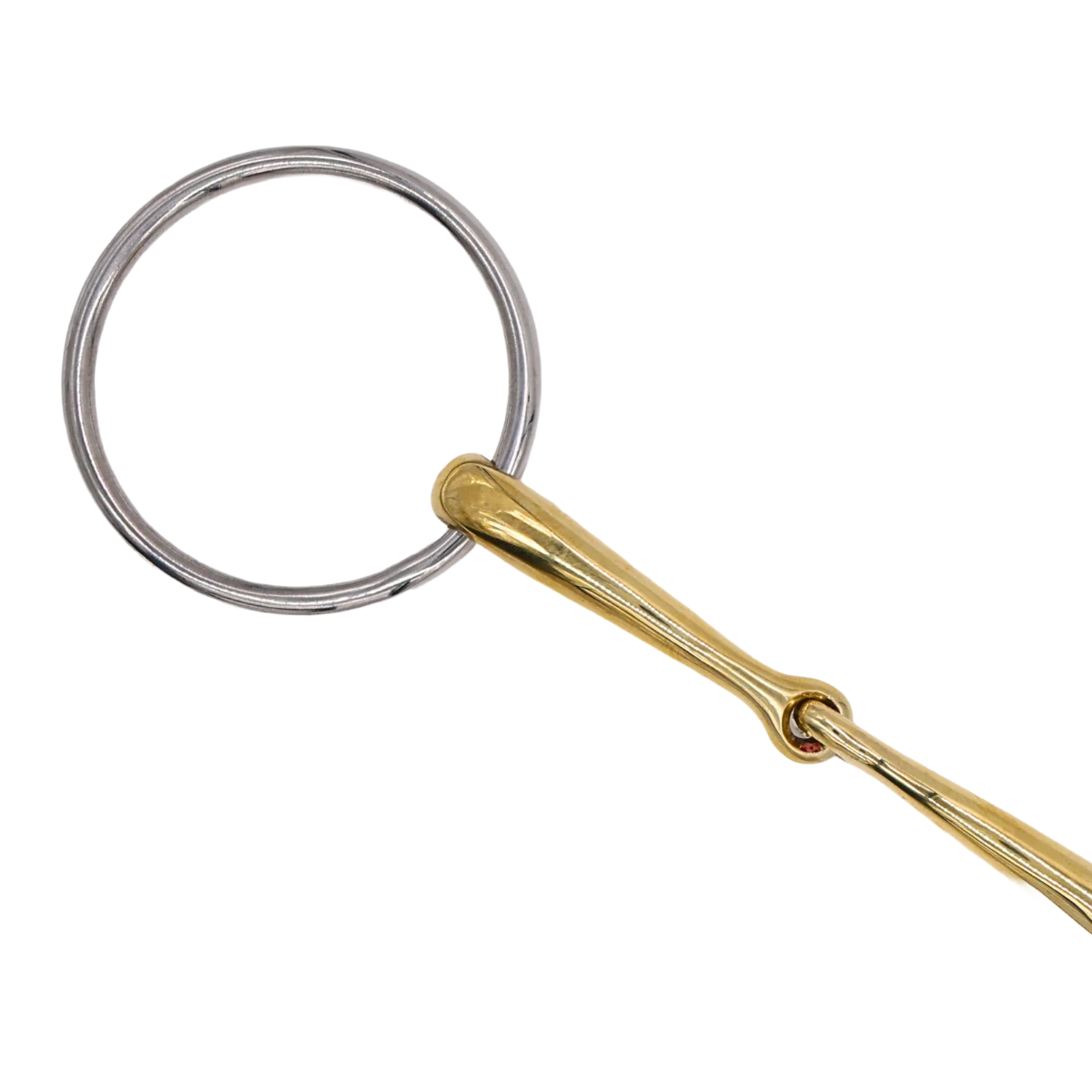 AJR Single Jointed Golden Ease Loose Ring Bit
