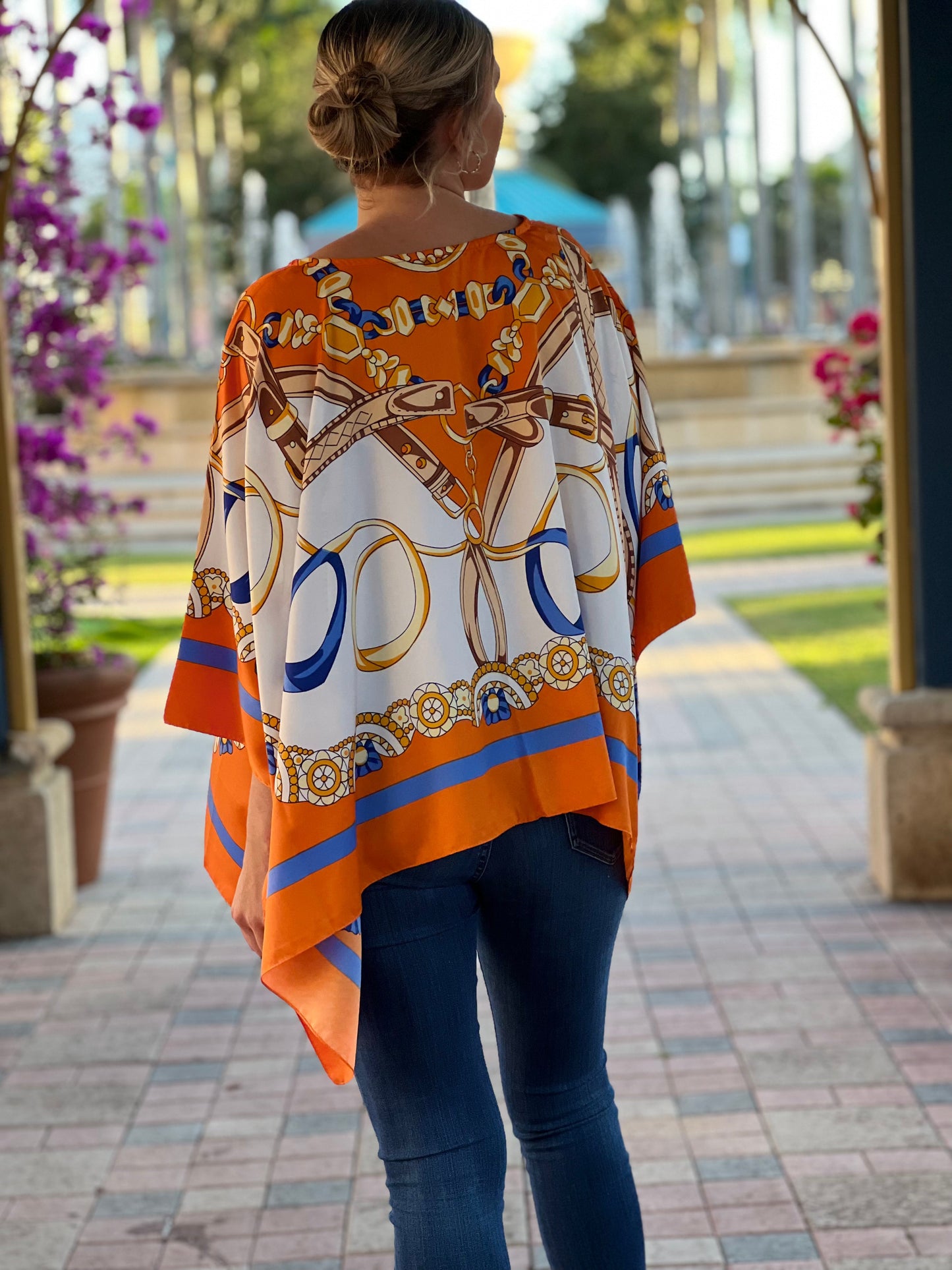 Stacy Bradley Design - Tunic - Orange Straps