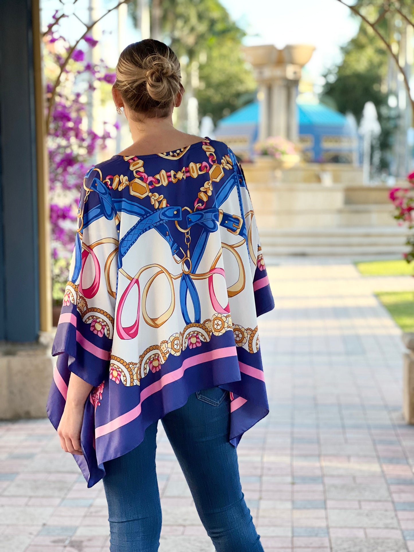 Stacy Bradley Design - Tunic - Blue Straps