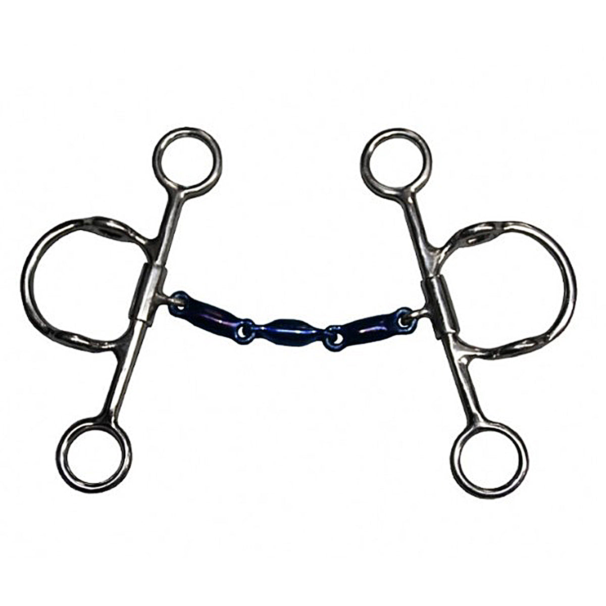 Jump'in Waterford Blue Steel Elevator Gag Bit