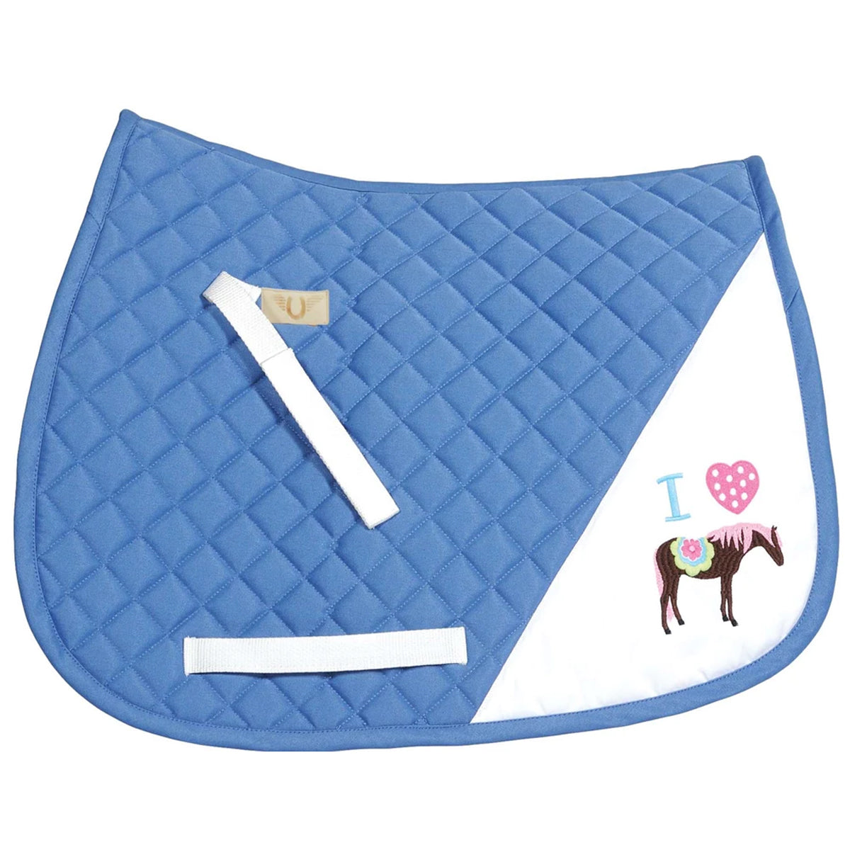 TuffRider I Heart Pony Girl Saddle Pad