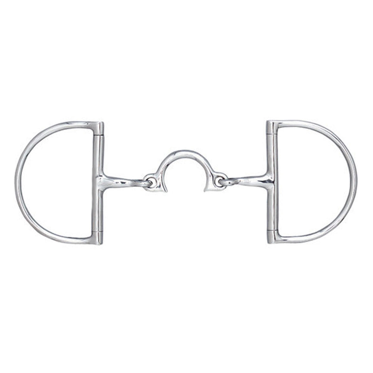 Korsteel Stainless Steel Segunda Dee Ring Snaffle Bit