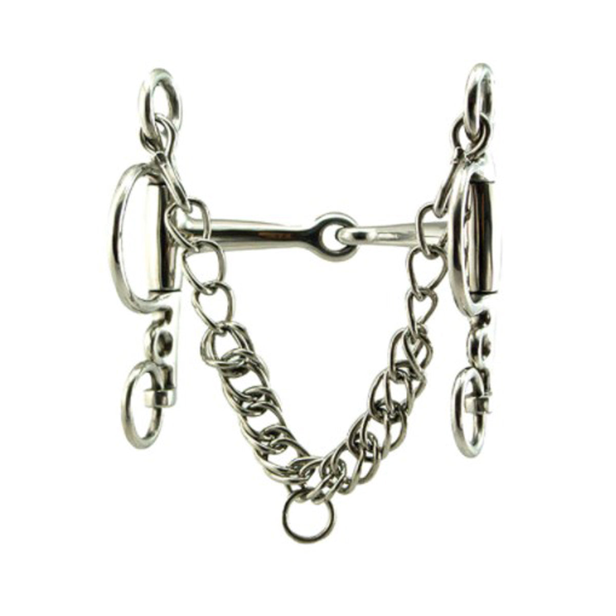 Coronet Jointed Eggbutt Pelham Bit