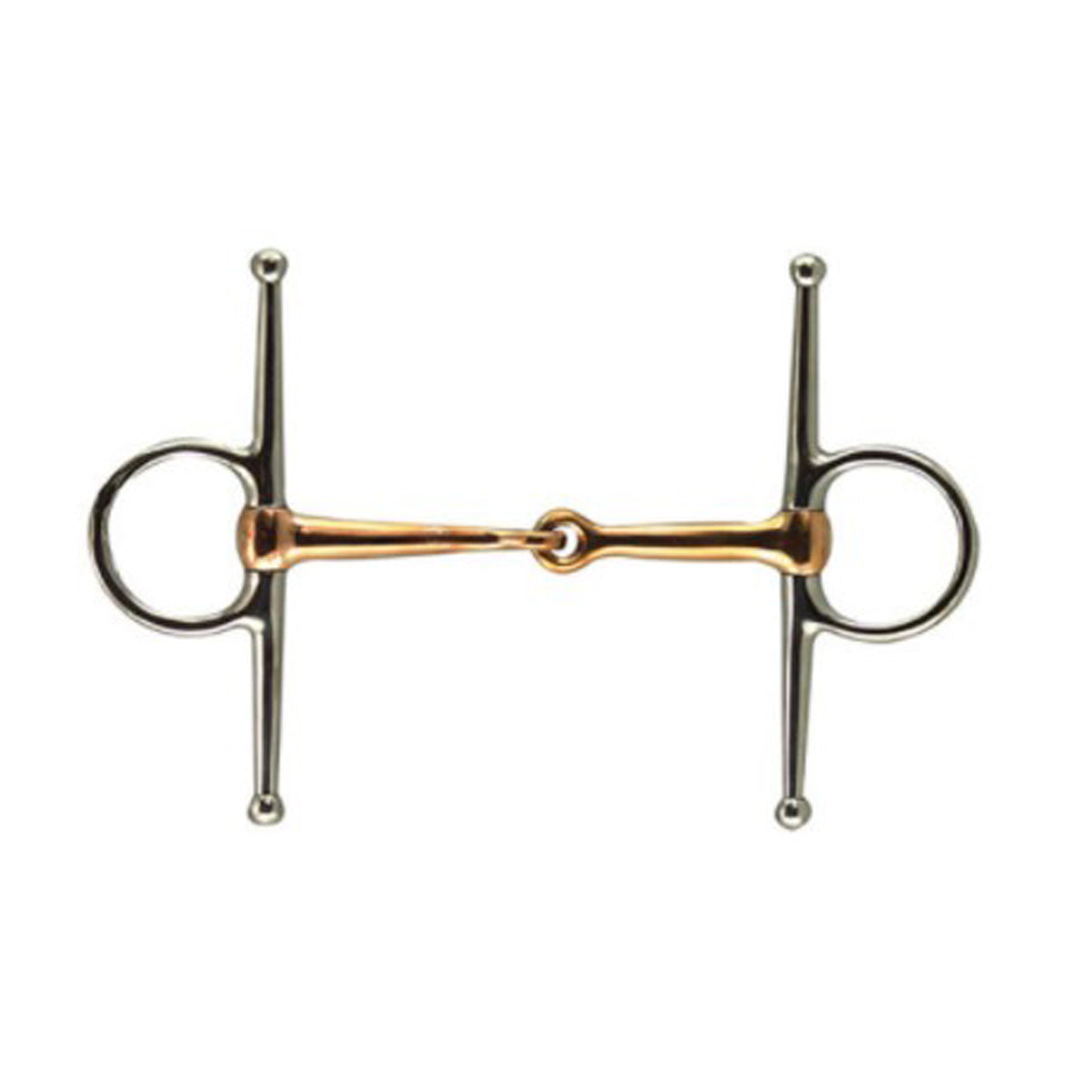 Coronet Copper Mouth Full Cheek Snaffle Bit