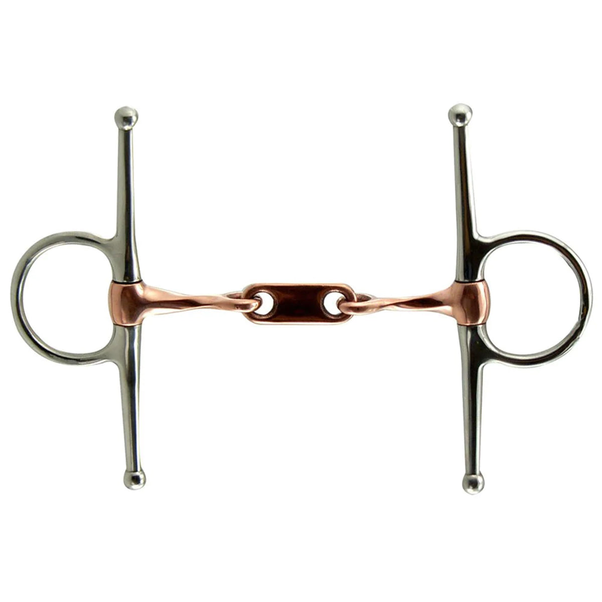 Coronet Copper Mouth Dr Bristol Slow Twist Full Cheek Bit