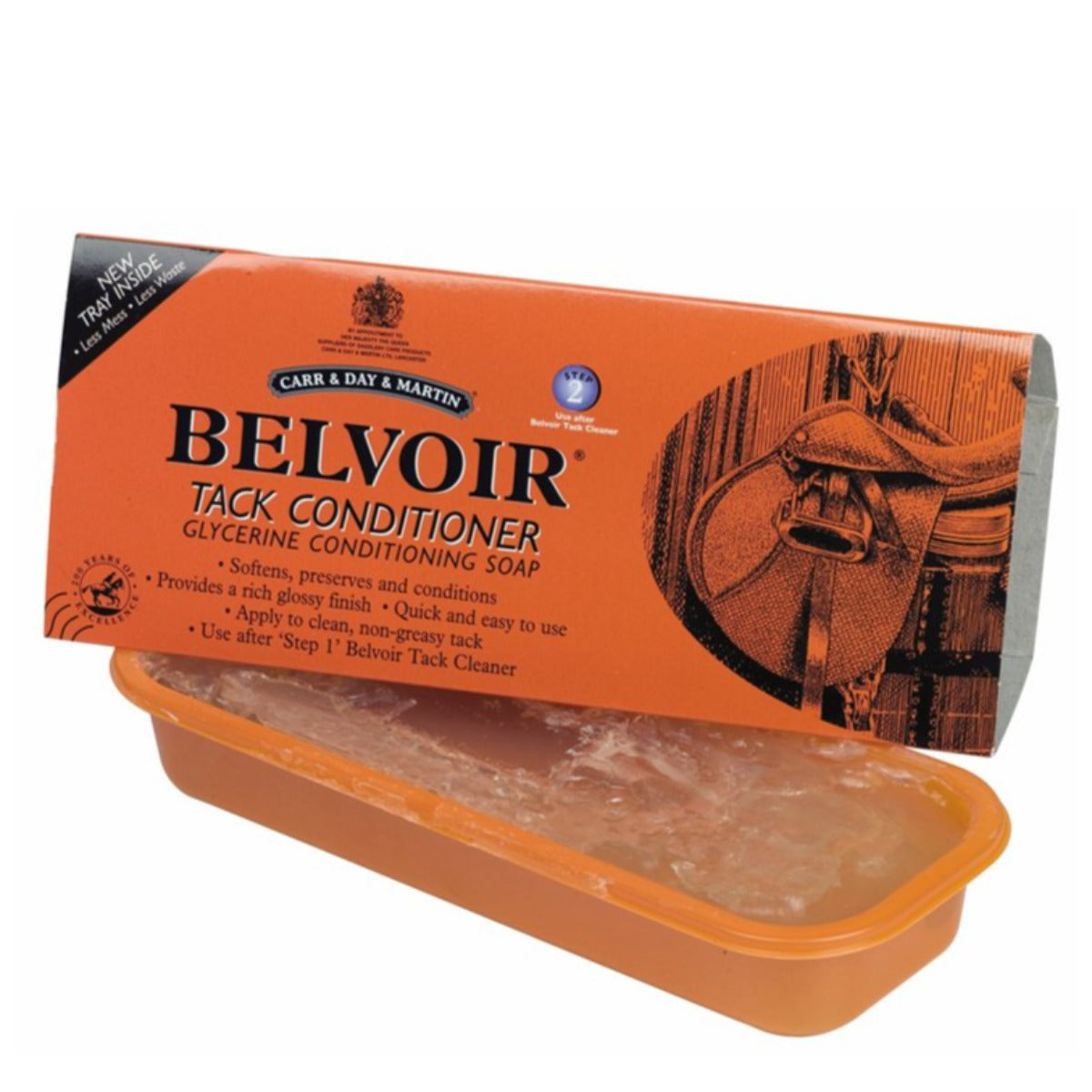 Carr & Day & Martin Belvoir Tack Conditioner Bar Soap With Tray