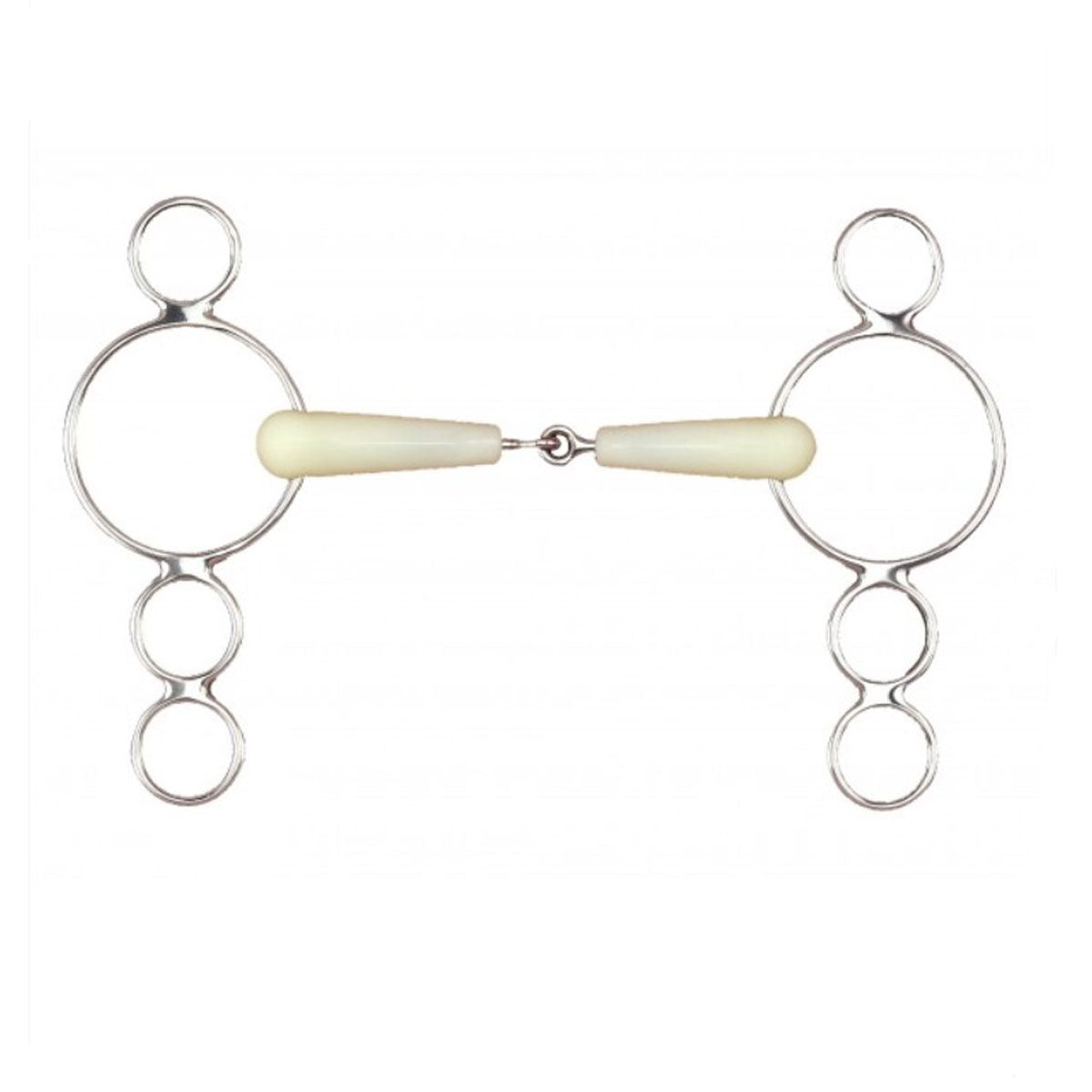 Happy Mouth 3-Ring Jointed Mouth Gag Bit