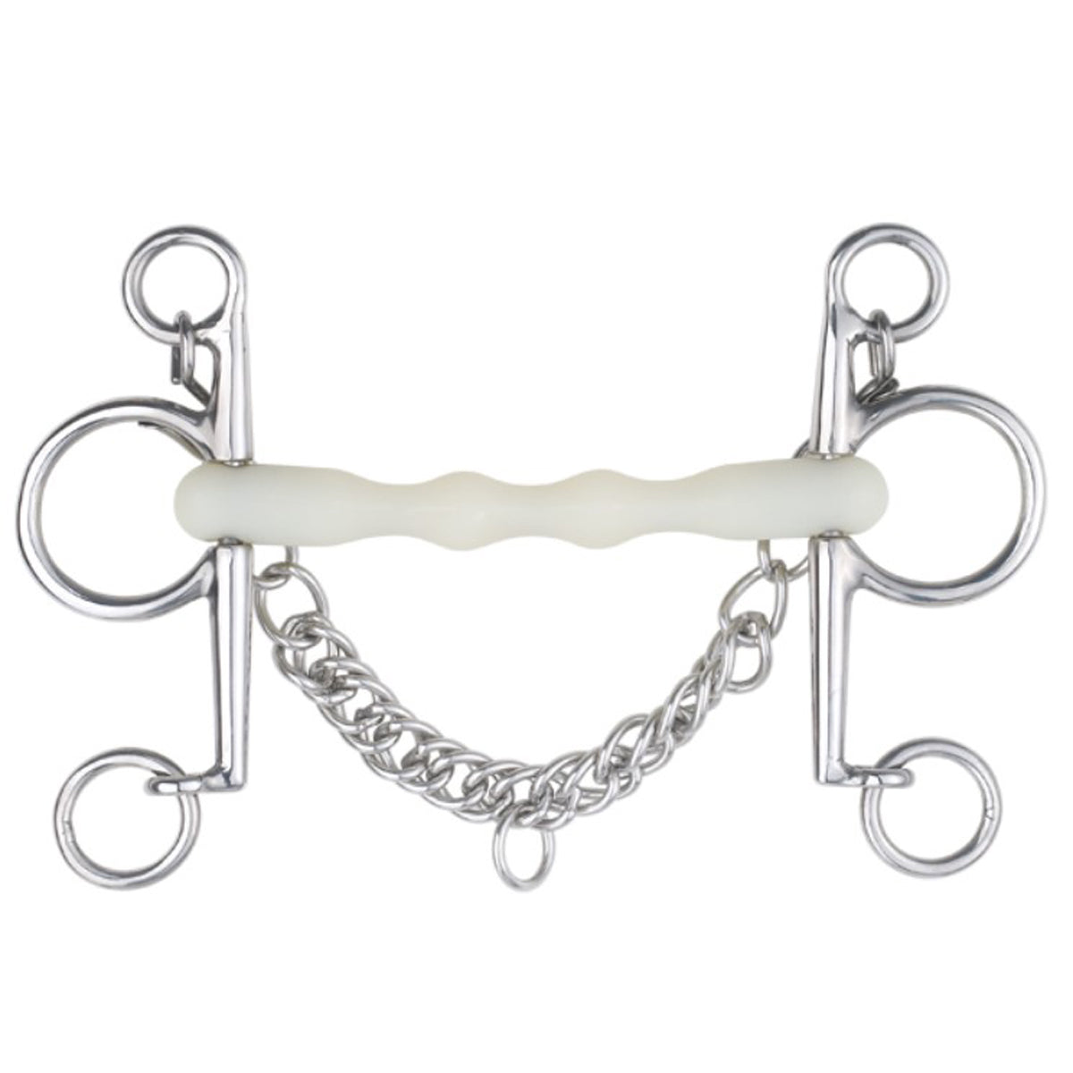 Happy Mouth Thin Shaped Mullen Mouth Pelham Bit