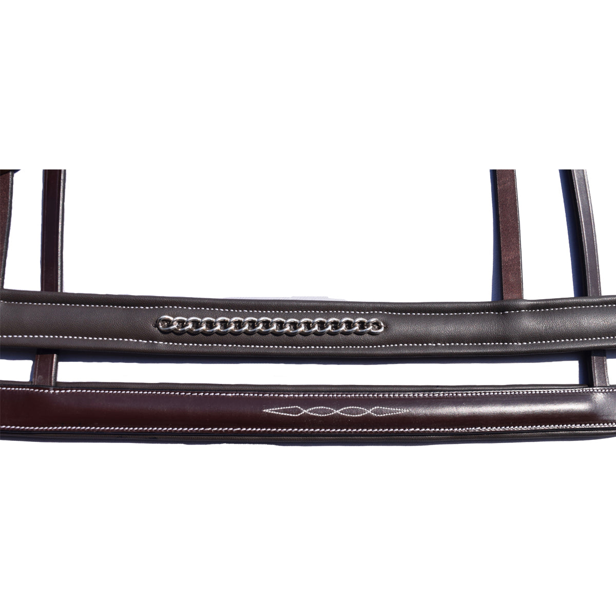 Red Barn by KL Select Chain Noseband