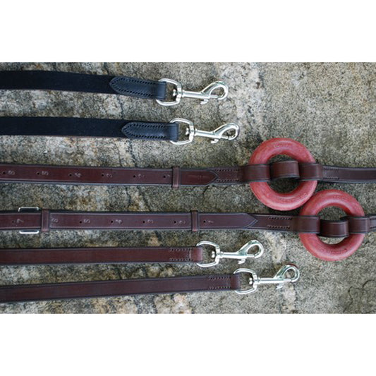 Red Barn by KL Select Donut Side Reins