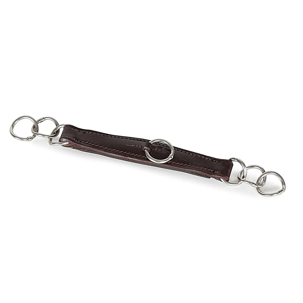 Blenheim Leather Curb Chain