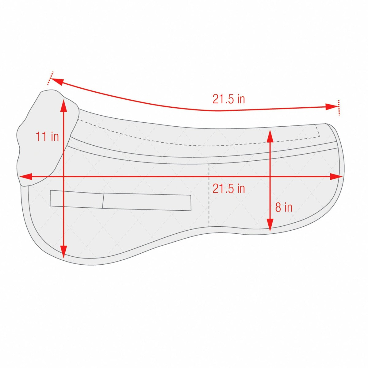 ECP Classic Wool Half Pad