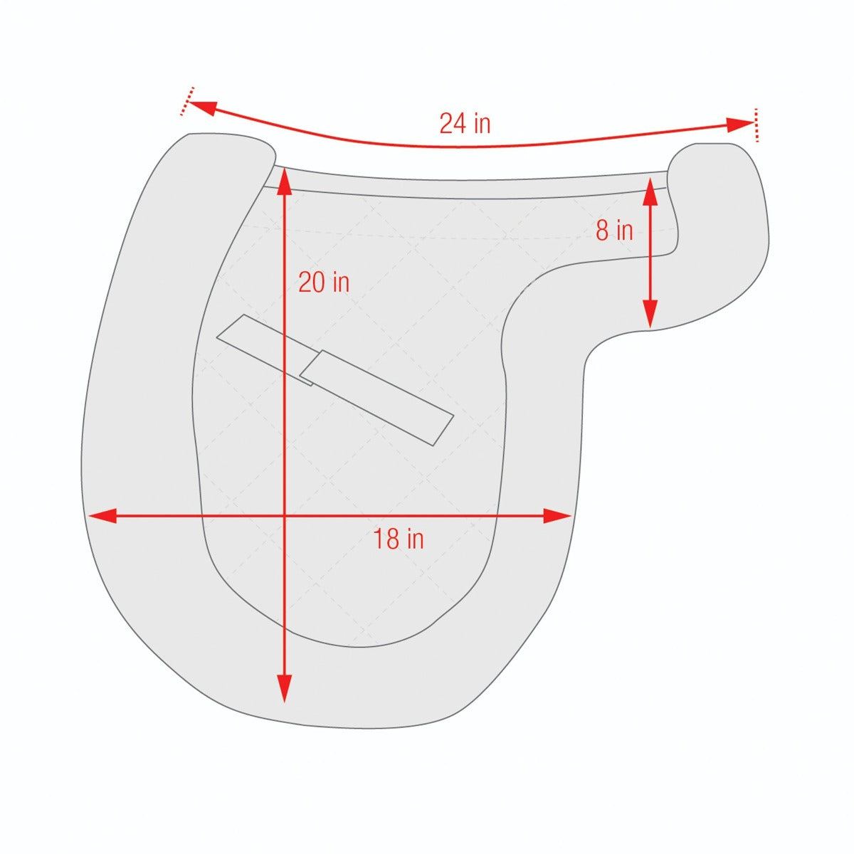ECP Sheepskin All Purpose Pad Fully Lined