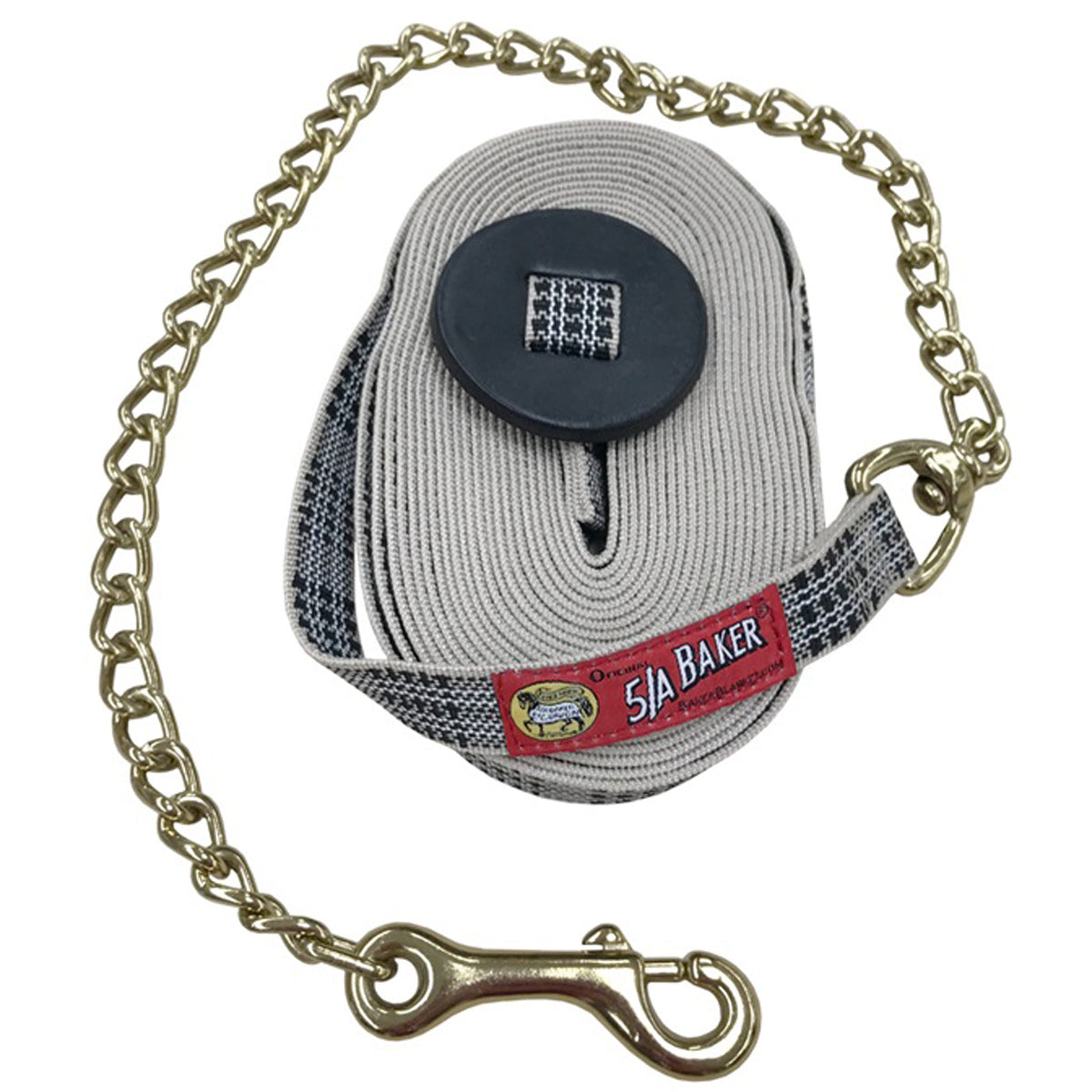 5/A Baker Lunge Line with 30" Chain | Farm House Tack