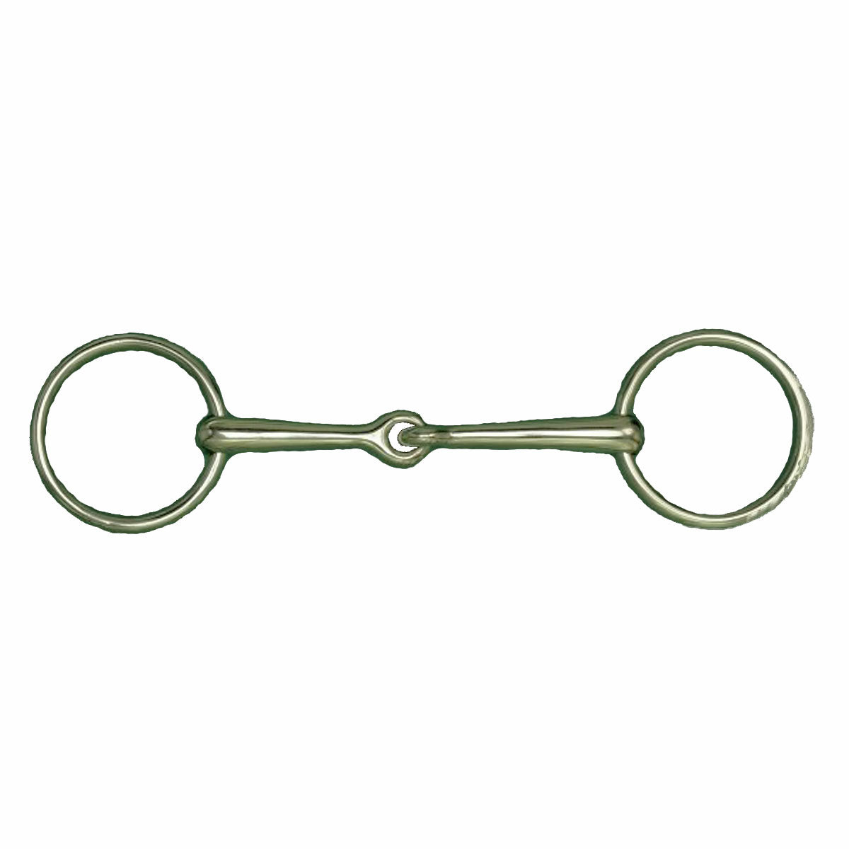 AlBaCon German Silver 13 MM Solid Mouth Bradoon with 55mm Rings