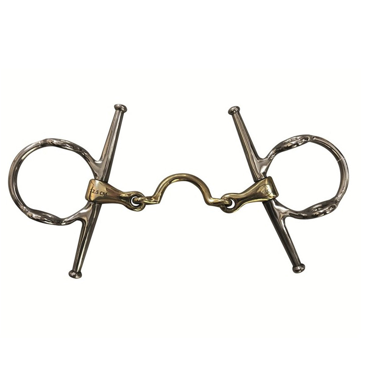 Jump'in High Port Jointed Full Cheek Gag Bit
