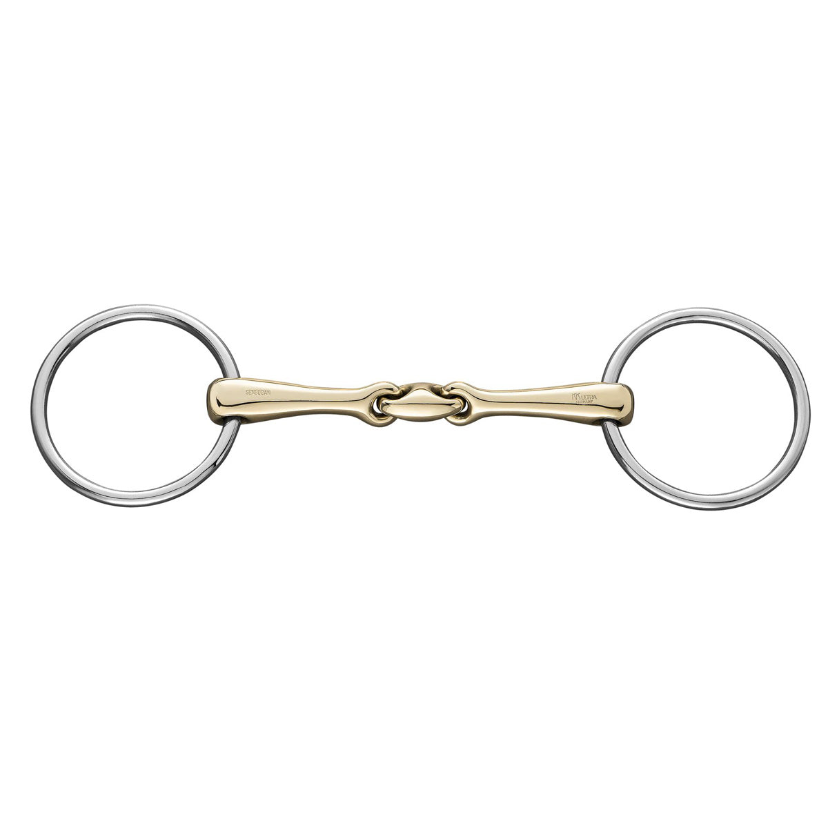 Herm Sprenger KK ULTRA Sensogan Double Jointed Loose Ring Snaffle Bit - 16mm