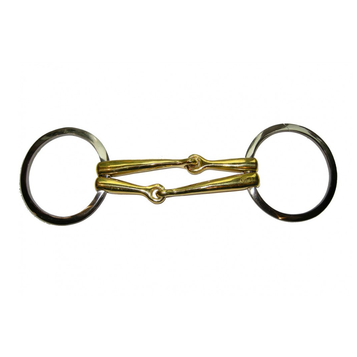Jump'in Double Mouthpiece Loose Ring Bit
