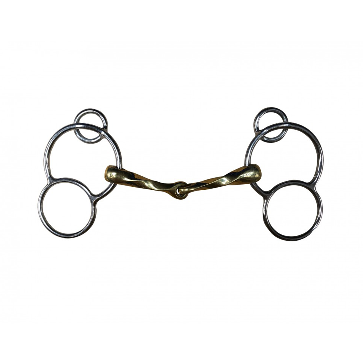 Jump'in Twisted German 3-Ring Bit