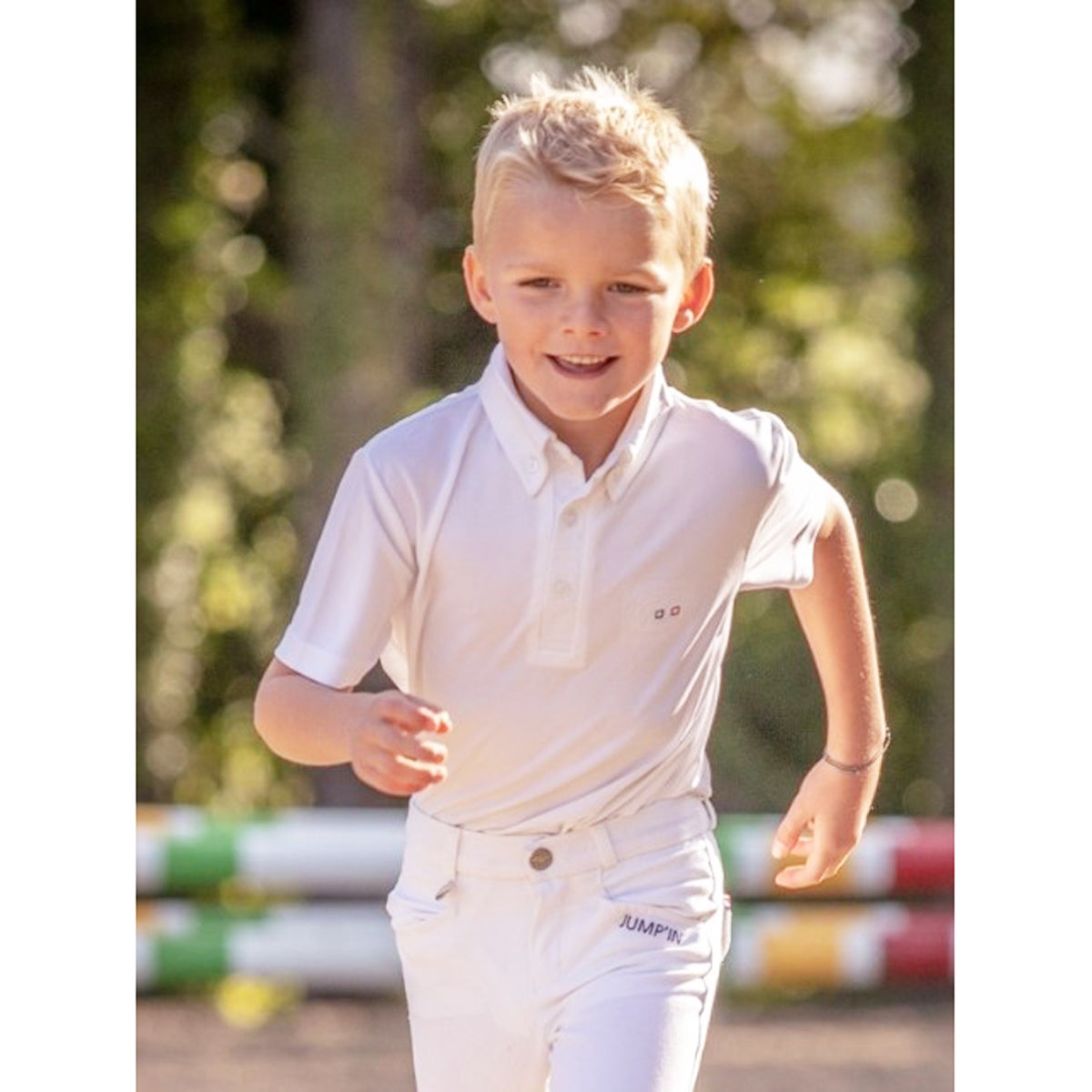 Jump'in Boy's Short Sleeve Gaston Competition Polo Shirt