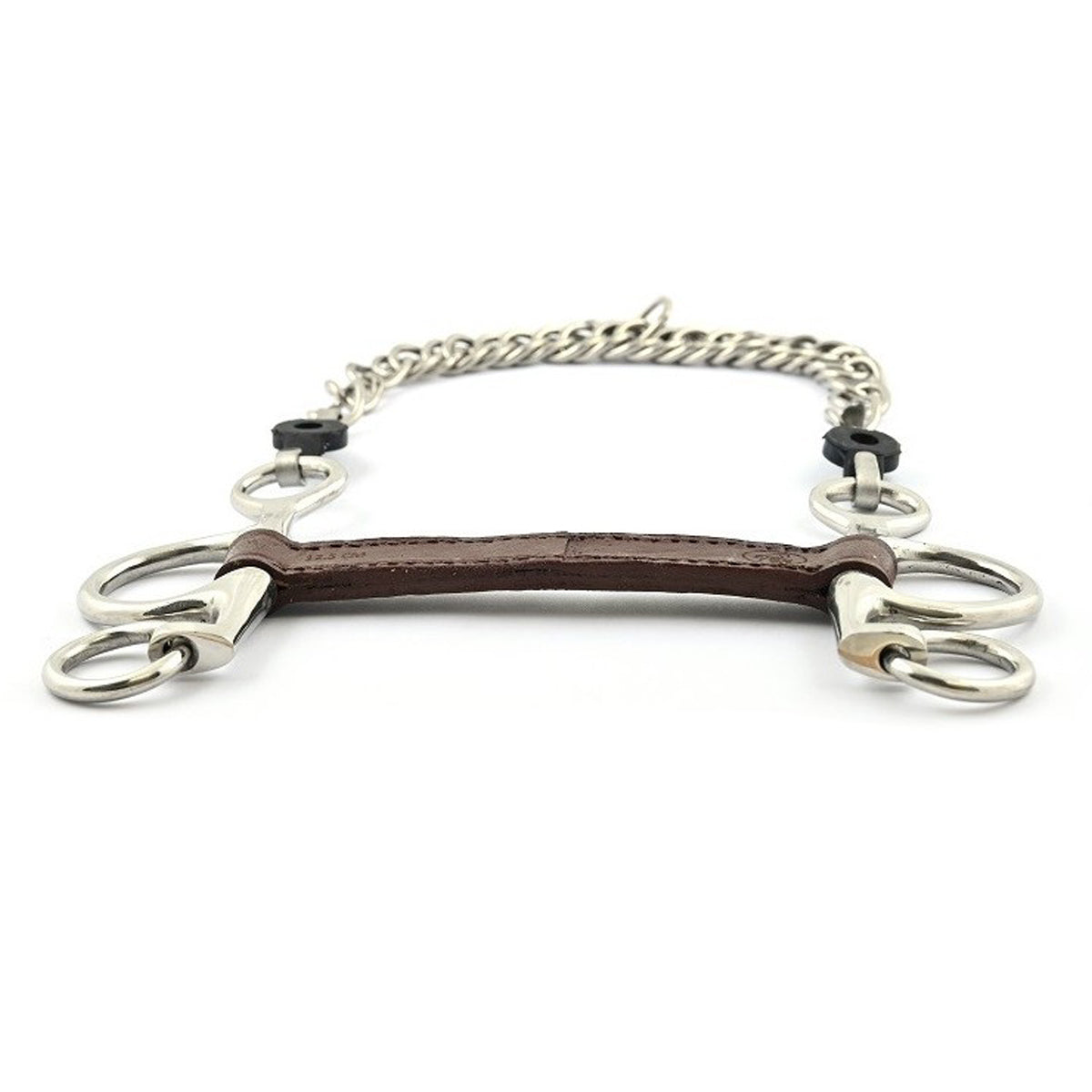 Jump'in Small Cheek Flat Leather Pelham Bit