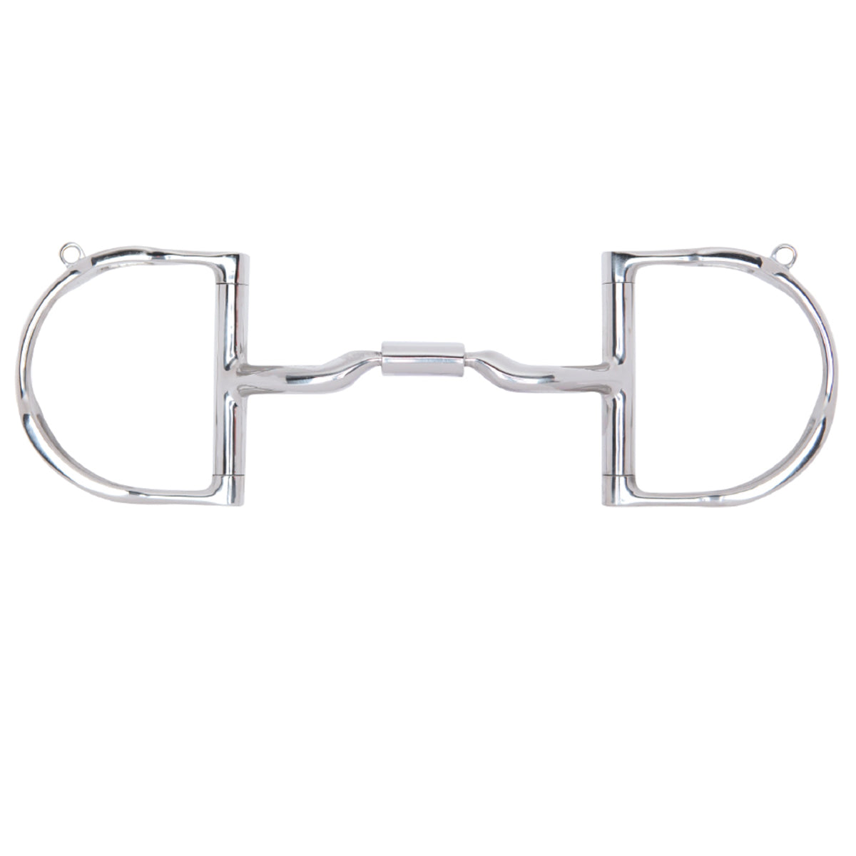 Myler Dee with Hooks with Stainless Steel Low Port Comfort Snaffle MB 04