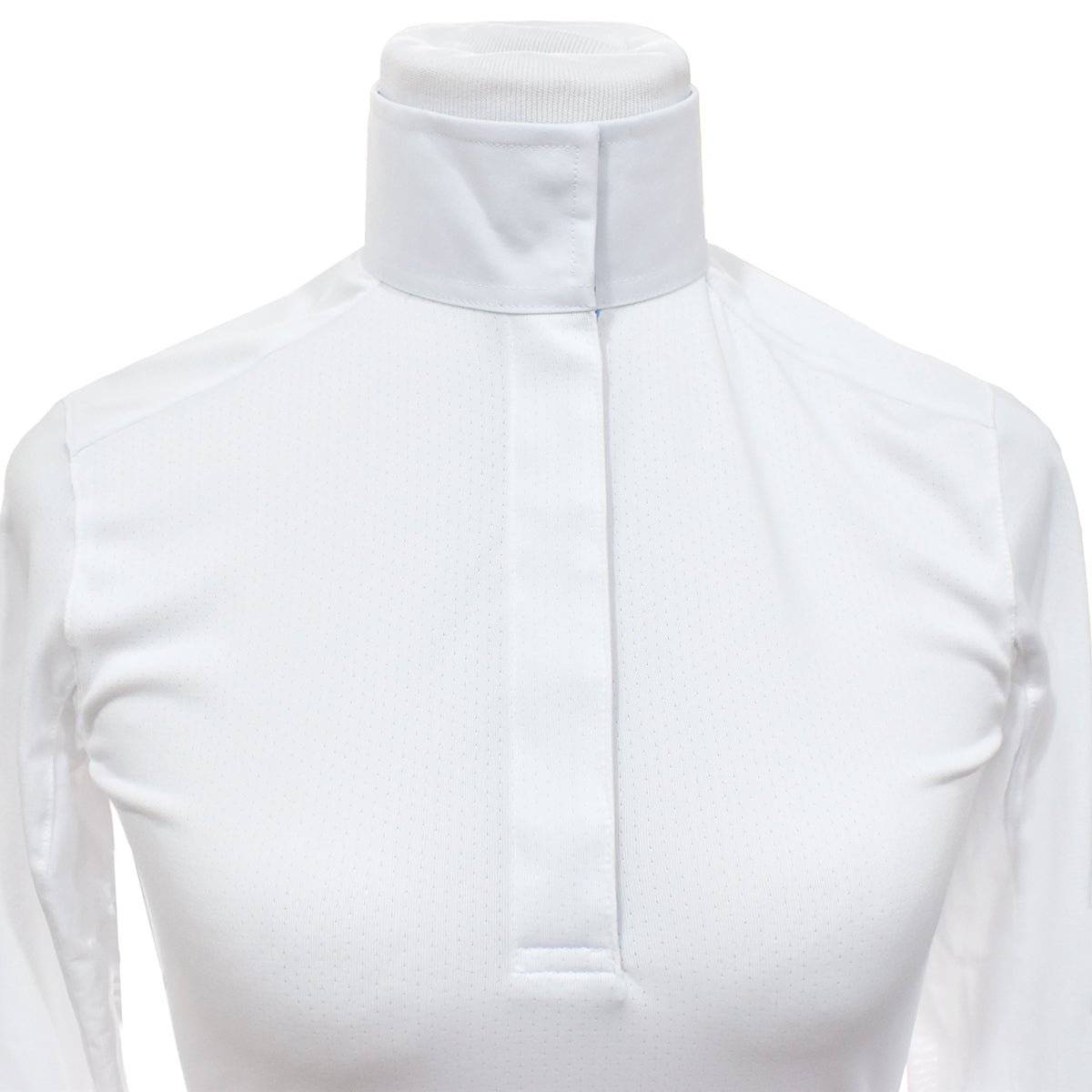 Essex Classics Ladies "Snowcones" Talent Yarn Straight Collar Long Sleeve Show Shirt