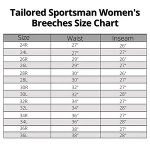 Tailored Sportsman Low Rise Front Zip Vintage Knee Patch Breeches