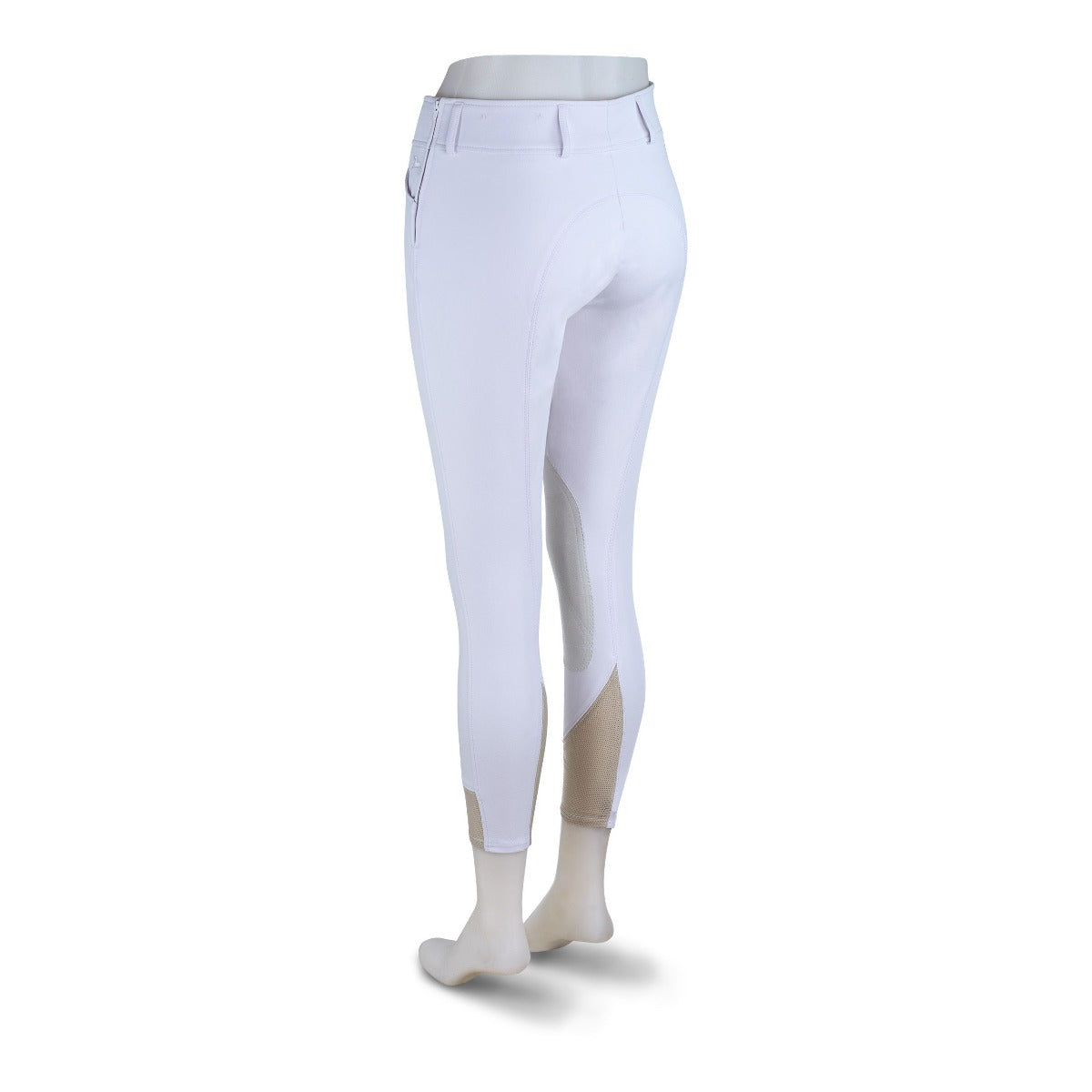 RJ Classics Belmont Mid-Rise Side Zip Knee Patch Breeches - Sale