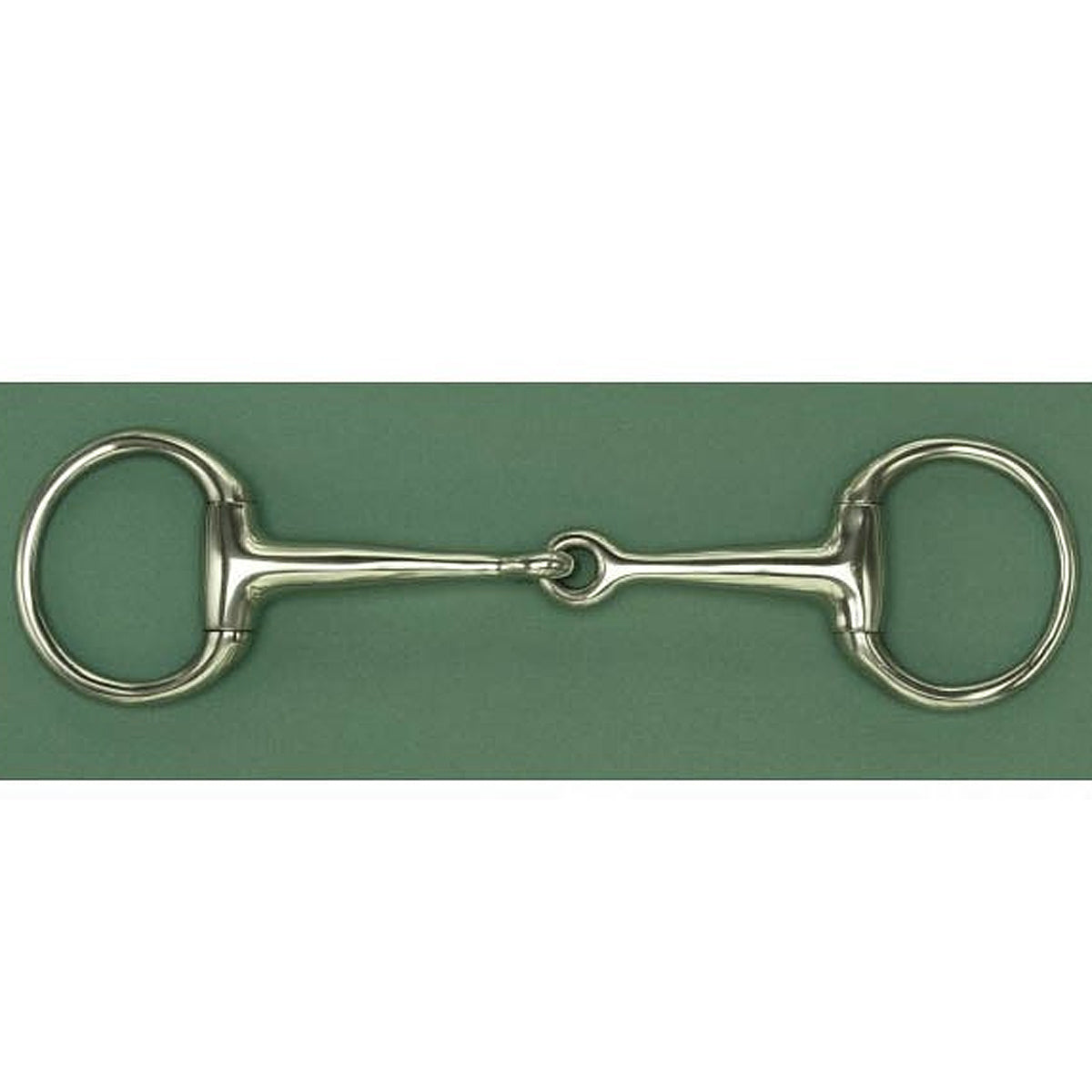 AlBaCon German Silver Dressage Eggbutt Bradoon 15mm Mouth45